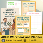 ADHD-Friendly Year-End Printable Planner Bundle – Flexible, Forgiving & Focused