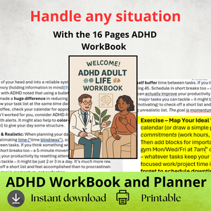 ADHD-Friendly Year-End Printable Planner Bundle – Flexible, Forgiving & Focused