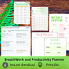 Wellness & Productivity Planner – Achieve More, Stay Balanced